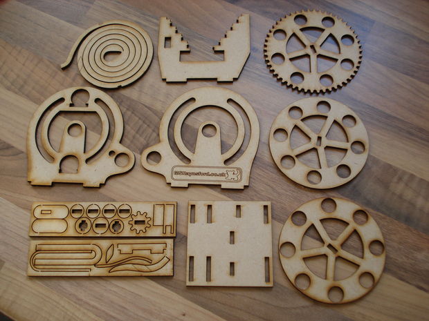Picture of Preparing the pieces